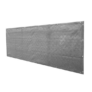 Kép 1/4 - Teraszkorlát árnyékoló, vízlepergetős, UV 30+,  4,45 m x 0,76 m - világos szürke