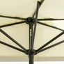 Kép 6/7 - Ambience Kitekerhető Napernyő, 3 m, 180g/m2, krémszínű