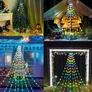 Kép 3/5 - 200 micro LED-es fényfüggöny, angyalhaj, hálózati, színes