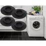 Kép 4/4 - 4 db zajcsökkentő alátét mosógéphez, fekete, 5,4 cm lyukátmérő
