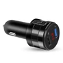 Kép 2/5 - FM bluetooth transmitter és kihangosító, MP3, 2 db USB 