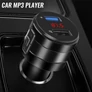 Kép 5/5 - FM bluetooth transmitter és kihangosító, MP3, 2 db USB 
