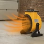 Kép 8/11 - Kerámia fűtőbetétes Elektromos hősugárzó, 2000W, 215 m3/h