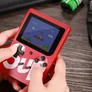 Kép 3/6 - Retro mini hordozható konzol 400 játék 3.0 TV-hez