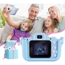 Kép 5/8 - Játék Digitális fényképezőgép gyerekeknek játékok kamerával, kék