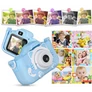 Kép 7/8 - Játék Digitális fényképezőgép gyerekeknek játékok kamerával, kék