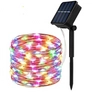 Kép 1/4 - 100 micro LED-es  napelemes  dekor fényfüzér, színes, 7m