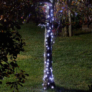 Kép 1/5 - 100 LED-es toldható fényfüzér, hálózati, hideg fehér