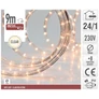 Kép 5/5 - 216 LED-es masszív fénykábel, kültéri-beltéri, 8 világítási móddal, meleg fehér, 9 m