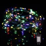 Kép 1/3 - 80 LED-es kültéri-beltéri dekor fényfüzér, hálózati, színes, 6 m