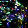 Kép 2/3 - 80 LED-es kültéri-beltéri dekor fényfüzér, hálózati, színes, 6 m