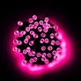 Kép 4/5 - 50 LED-es elemes fényfüzér, pink, 5 m