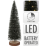 Kép 4/5 - 20 LED-es világító asztali Dekor Karácsonyfa, 41 cm magas