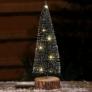 Kép 5/5 - 20 LED-es világító asztali Dekor Karácsonyfa, 41 cm magas