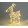 Kép 1/7 - 20 LED-es  Karácsonyi Szarvas asztali dekor, 21 cm 
