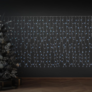 Kép 2/6 - 240 LED-es fényfüggöny, 12 fényjáték móddal, hideg fehér, 2 x 1,5 méter