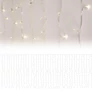 Kép 3/5 - 240 LED-es kültéri fényfüggöny, hálózati adapteres,12 fényjáték móddal, átlátszó vezetékes, meleg fehér, 2 x 1,5 méter, IP44