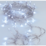Kép 1/3 - 50 LED-es elemes karácsonyi fényfüzér, hideg fehér, 5 m