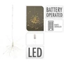 Kép 4/4 - 120 micro LED-es függő elemes dekoráció, meleg fehér, távirányítóval