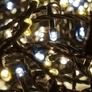 Kép 2/6 - 1500 LED-es BOA fényfüzér, kültéri-beltéri hálózati adapteres, időzíthető 6/18 órás, 8 féle fényjátékkal, Hideg-Meleg fehér, 30 m, IP44