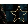 Kép 1/5 - Home Styling Időzíthető 20 LED-es elemes csillag ablak dekor, 29 cm
