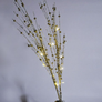 Kép 2/4 - 10 LED-es elemes világító arany színű sakura fűzfa ágak, 75 cm