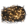 Kép 2/3 - 240 LED-es Karácsonyi kültéri-beltéri dekor fényfüzér, hálózati, meleg fehér, 18 m