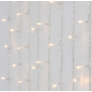 Kép 3/4 - 480 LED-es prémium hálózati fényfüggöny, 12 fényjátékkal, meleg fehér, 300 x 225 cm
