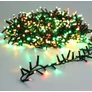 Kép 2/5 - 800 LED-es kültéri-beltéri hálózati dekor fényfüzér, időzíthető 6/18 órás, 8 féle fényjátékkal, IP44, Piros-zöld-sárga Ledekkel, 16 m