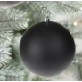 Kép 3/6 - 52 db-os XXL csomag karácsonyi gömb dísz készlet, matt és fényes fekete
