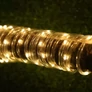 Kép 6/7 - 300 LED-es napelemes fénykábel, 8 világítási móddal, meleg fehér, 30 m