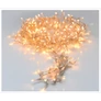 Kép 4/6 - 1000 LED-es BOA fényfüzér, kültéri-beltéri hálózati, 8 világítási móddal, átlátszó vezetékes, extra meleg fehér, 20 m, IP44