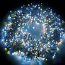 Kép 1/7 - 1200 LED-es BOA fényfüzér, kültéri-beltéri hálózati, Hideg-meleg fehér, 20 m