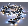 Kép 1/6 - 1500 LED-es BOA fényfüzér, kültéri-beltéri hálózati, Hideg-meleg fehér, 20 m