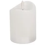 Kép 2/4 - LED-es láng hatású adventi gyertya dekor, időzíthető, meleg fehér, 7 x 10 cm 