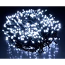 Kép 1/6 - 320 LED-es kültéri-beltéri dekor fényfüzér, hálózati, hideg fehér, 24 m
