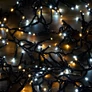 Kép 6/10 - Waterfall-Vízesés fényjáték 1060 LED-es BOA fényfüzér, kültéri-beltéri hálózati, időzíthető 6/18 órás, Hideg-Meleg fehér, 15 m, IP44