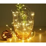 Kép 4/5 - Vízálló 20 micro LED-es elemes időzíthető, palack dekor fényfüzér, tündérfény, meleg fehér, 1 m