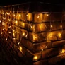 Kép 7/8 - 7,5 m-es 300 LED-es jégcsap fényfüzér, hosszabbítható, meleg fehér, 8 világítási móddal