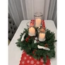 Kép 2/9 - 40 db adventi műfenyő dekor ág, koszorúhoz, 21 cm