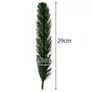 Kép 6/8 - 40 db hosszú műfenyő dekor ág koszorúkészítéshez, 29 cm/db