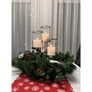Kép 8/9 - 40 db adventi műfenyő dekor ág, koszorúhoz, 21 cm