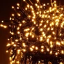 Kép 1/4 - 1000 LED-es BOA fényfüzér, kültéri-beltéri hálózati, 8 világítási móddal, meleg fehér, 24 m