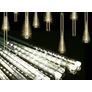 Kép 5/9 - 288 LED-es meteor jégcsap fényfüzér, toldható, 50 cm-es meteorokkal, meleg fehér