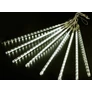Kép 8/9 - 288 LED-es meteor jégcsap fényfüzér, toldható, 50 cm-es meteorokkal, meleg fehér