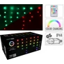 Kép 9/9 - 6 m-es 172 DIGITAL LED-es jégcsap kültéri-beltéri fényfüzér, hálózati, ragyogó állítható RGB színek, távirányítós, IP44