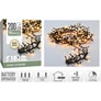 Kép 4/4 - 200 LED-es kültéri-beltéri BOA fényfüzér, elemes, extra meleg fehér, 8 világítási móddal, időzíthető, 4 m, IP44