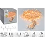 Kép 5/6 - 30 m-es 1500 LED-es BOA fényfüzér, kültéri-beltéri hálózati, időzíthető 6/18 órás, 8 féle fényjátékkal, átlátszó vezetékes, extra meleg fehér, IP44
