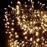 Kép 5/11 - 14,9 m-es 1152 LED-es sűrű BOA fényfüzér, hálózati adapteres, meleg fehér, 8 világítási mód, időzíthető, IP44