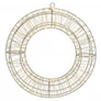 Kép 5/6 - Nagyméretű 960 micro LED-es karácsonyi időzíthető Gyűrű dekor, 38 cm, hálózati adapteres, IP44